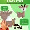 Quokka Sewing Kits for Kids 8-12 - Art Craft Kits for Girls 5-7 - 12 Childrens DIY Wild Animals